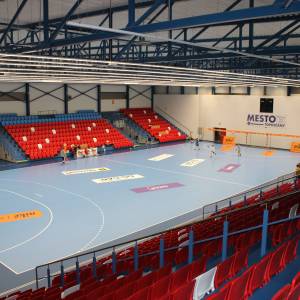 Rekonštrukcia mestskej športovej haly v Topoľčanoch
