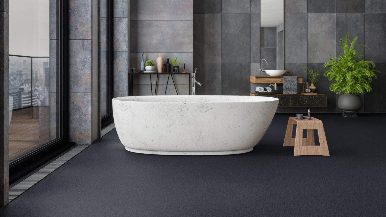 akustická pvc podlaha gerflor, taralay premium comfort metallica